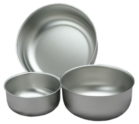 Heavy Weight Straight Sided Bowls