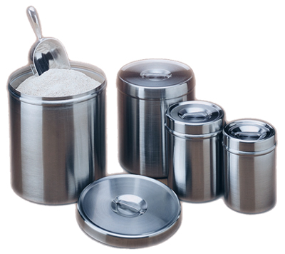 Heavy Weight Stainless Steel Canisters