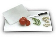 6" x 10" White Cutting Board