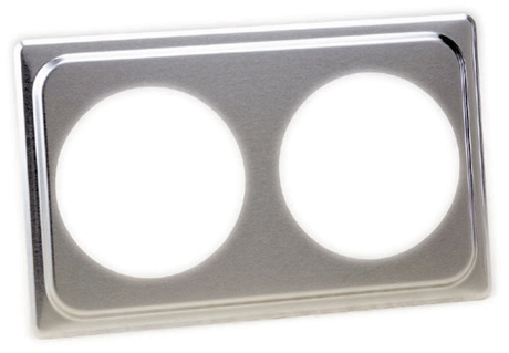 Two Hole Stainless Steel Adapter Plate