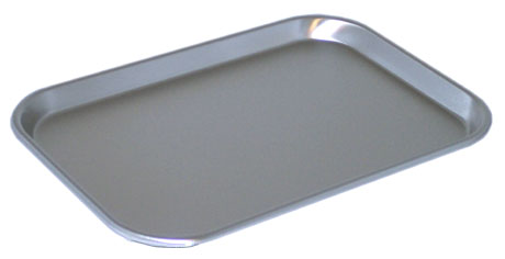 Rolled Bead Edge Stainless Steel Serving Trays