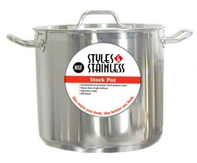 Tri-Ply Stainless Steel Stock Pots
