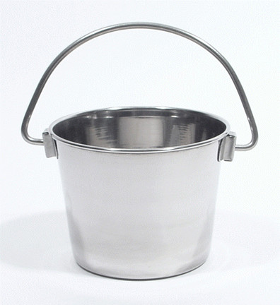 8 Ounce Stainless Steel Utility Pail