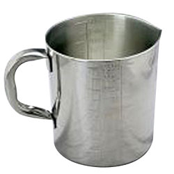 5 Liter Stainless Steel Graduated Measure