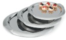 Round Stainless Steel Serving Tray