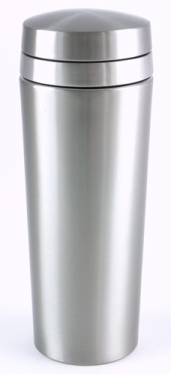 12 Ounce Oval Brushed Finish Cocktail Shaker
