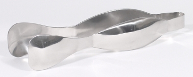 Deluxe Polished Stainless Steel Tongs