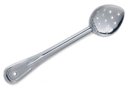 Heavy Duty Perforated Stainless Steel Spoons