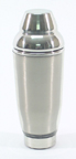 24 Ounce Slate Gray Acrylic and Stainless Steel Cocktail Shaker