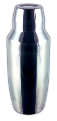 24 Ounce Polished Finish Stainless Steel Cocktail Shaker